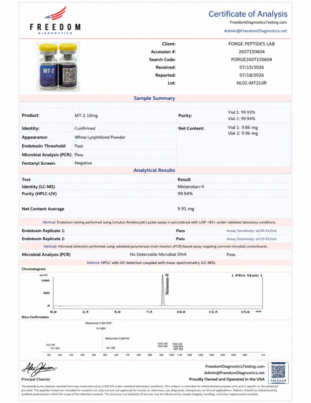 Melanotan II (MT-2) 10mg